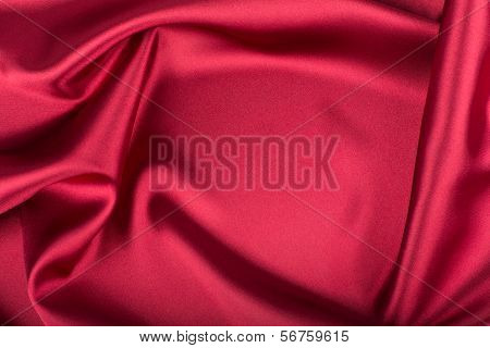 Red silk