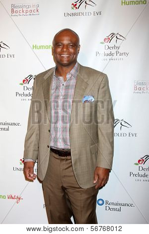LOS ANGELES - 9 de JAN: Warren Moon na festa 