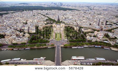 Het Trocadero en het Palais de Chaillot