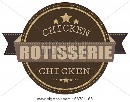 Rotisserie Chicken Stamp