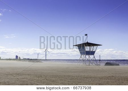 Sandstorm At The Beach