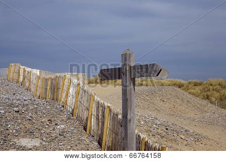 Sign post to no where