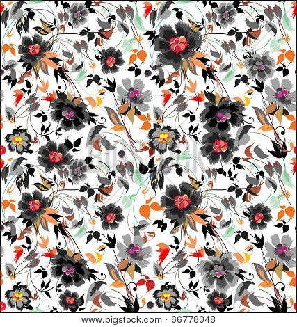 Colorfull Floral Pattern