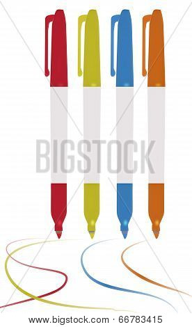 Colored Markers