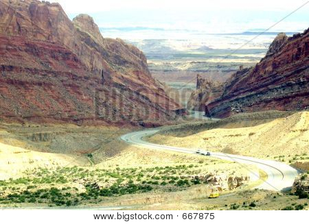 Plettede Wolf Canyon, Utah