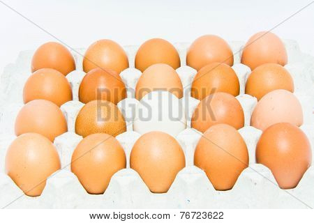Eggs In Tray Package