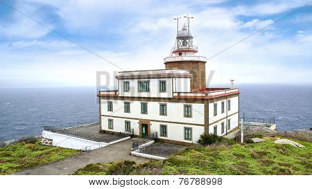 Lighthouse Of Finisterre, Galicia, Spain.