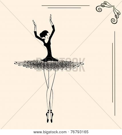 Image Of A Ballerina