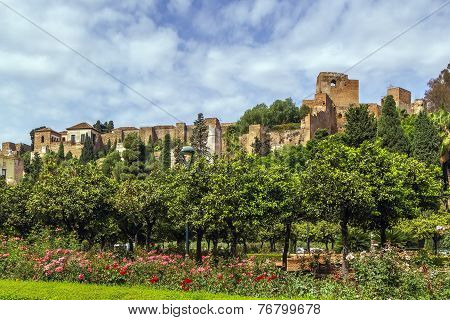 Alcazaba Of Malaga, Spain