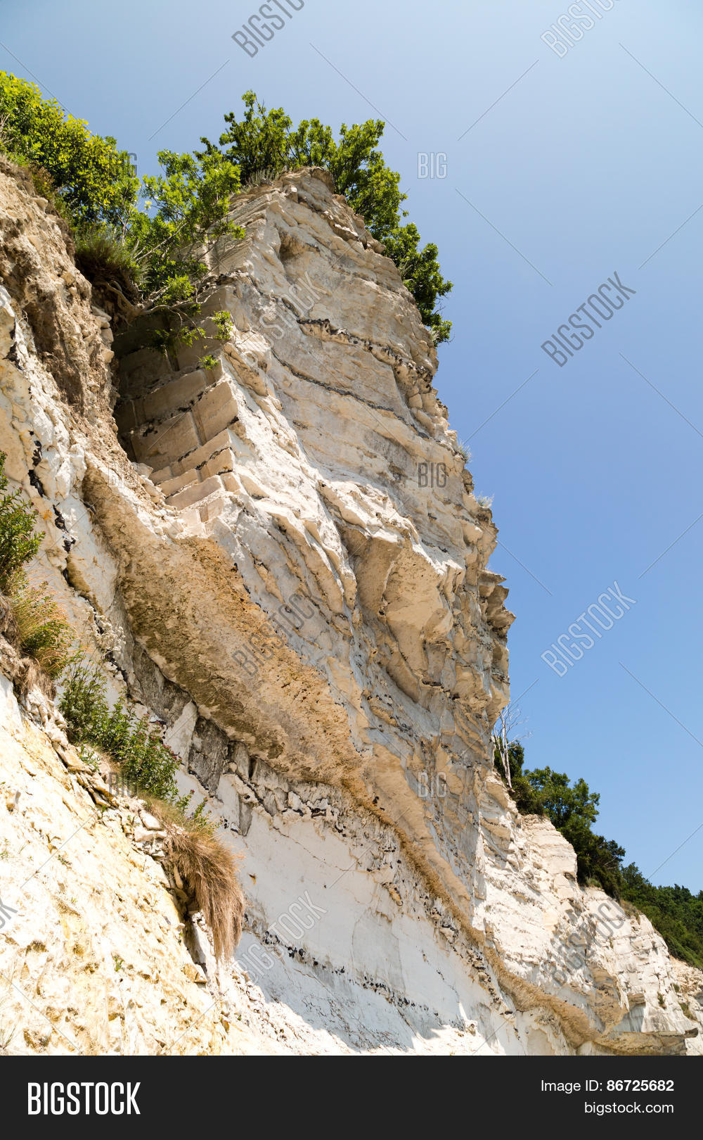 Large Chalk Cliffs Image & Photo (Free Trial) Bigstock