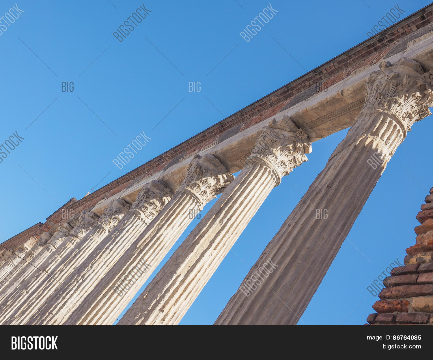 le colonne di san lorenzo