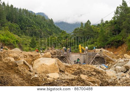 People At Work In Asia, Safety Concept