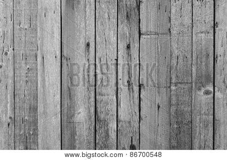 Grey wood planks