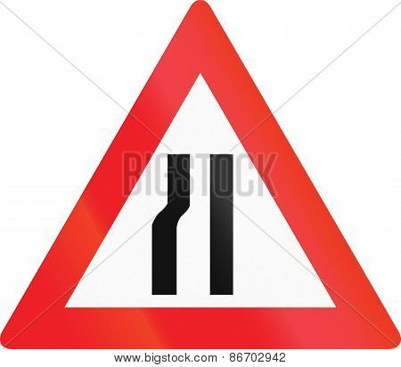 Double Curve First To Right In Austria