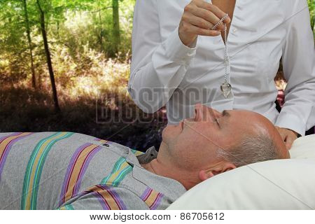 Dowsing the Third Eye under the trees