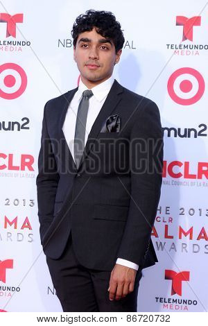 LOS ANGELES - SEP 27:  EJ Bonilla at the 2013 ALMA Awards - Arrivals at Pasadena Civic Auditorium on September 27, 2013 in Pasadena, CA 