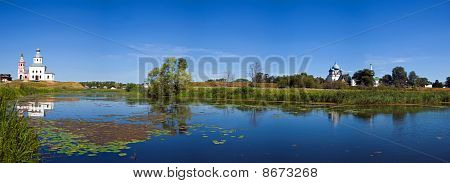 Panorama af Suzdal