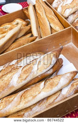 pastry, market in Forcalquier, Provence, France