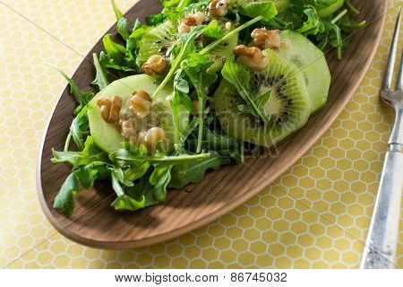 Kiwi And Arugala Salad Bitter Sweet