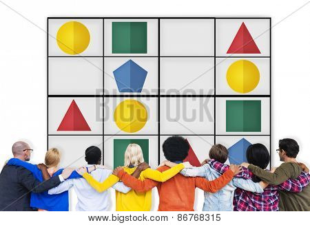 Sudoku Puzzle Problem Solving Leisure Games Concept