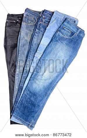 Blue Jeans Isolated
