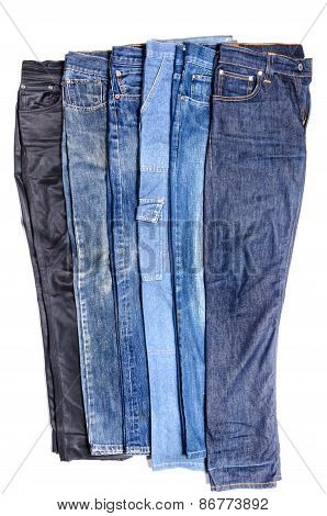 Blue Jeans Isolated