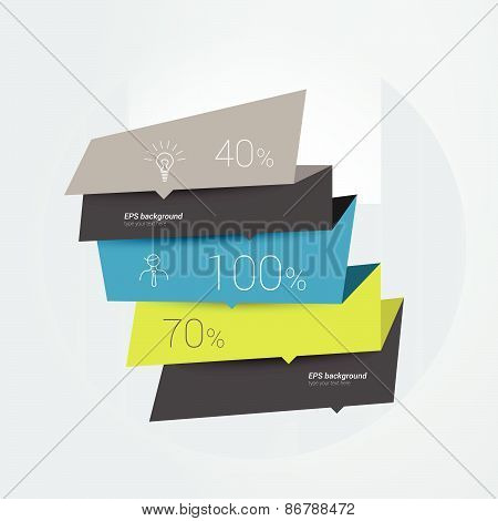 Flat tab.
