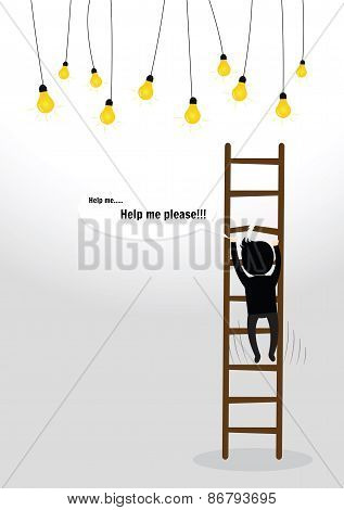 Businessman Fall Concept