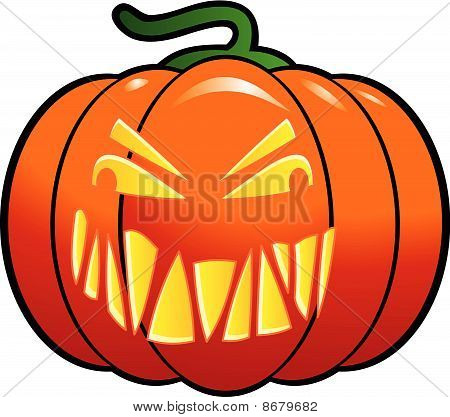 Halloween Kürbis Vektor