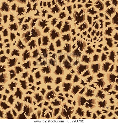 Masai Giraffe Skin Seamless Vector Print