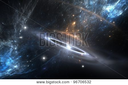 Supernova Explosion For Use With Projects On Science, Astronomy, Universe And Education