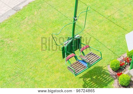 Chairlift At Schloss Burg