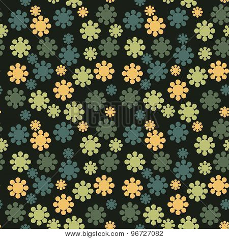 Abstract Flowers Background