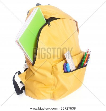 Backpack Full Of School Supplies