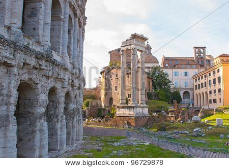 Theatre of Marcellus, Rome Italy.