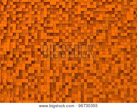 Random Elevated Cubes Background