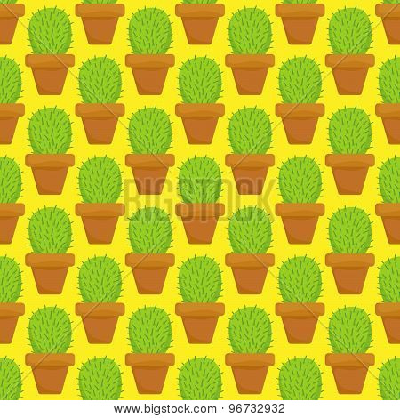Seamless Cactus Plants For The Home.