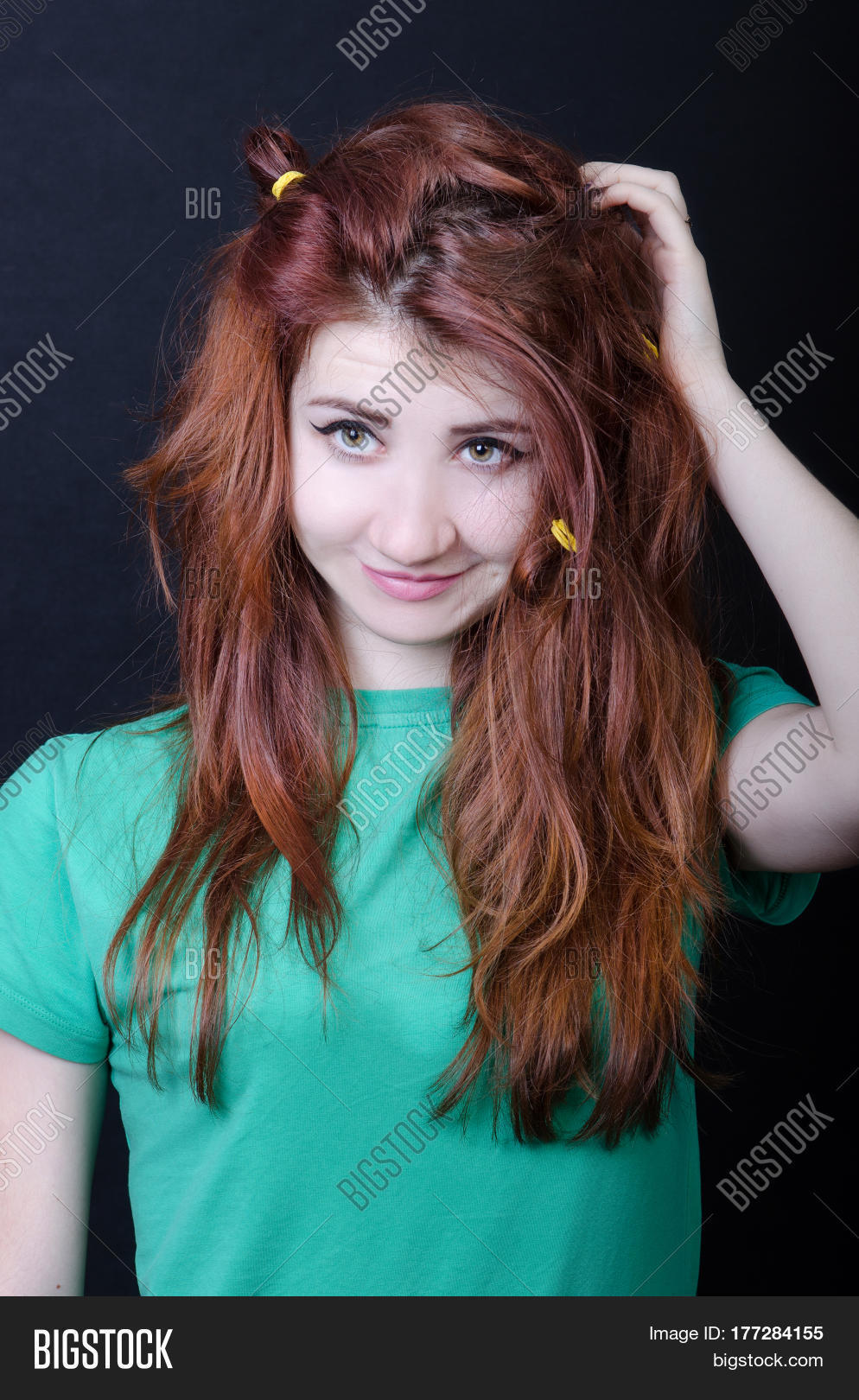 Girl Green Shirt Image & Photo (Free Trial) Bigstock