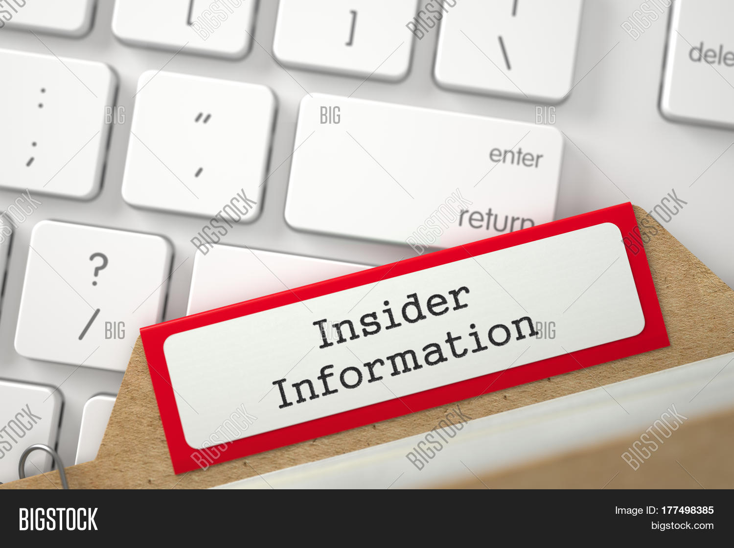 Insider Information. Image & Photo (Free Trial) Bigstock
