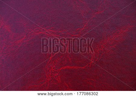 red leather texture with a smooth surface