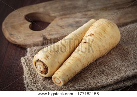 Fresh Raw Pastinaca Carrot