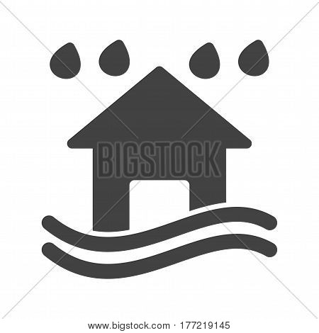 Snow, heavy, storm icon vector image. Can also be used for disasters. Suitable for mobile apps, web apps and print media.