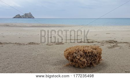 Beach of Xerokampos, Isle of Crete, Greece