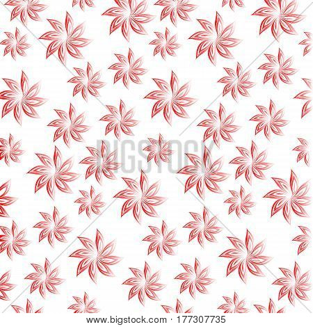 The vector seamless floral pattern.For you design