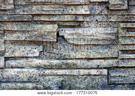 Gray stone texture of stone and rubble