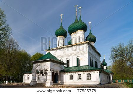 Fyodorovskaya Church In Yaroslavl. Golden Ring Of Russia