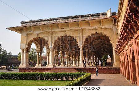 Ancient Fort In Agra, India
