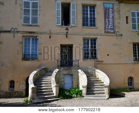 Auvers sur Oise France - august 14 2016 : the Daubigny museum