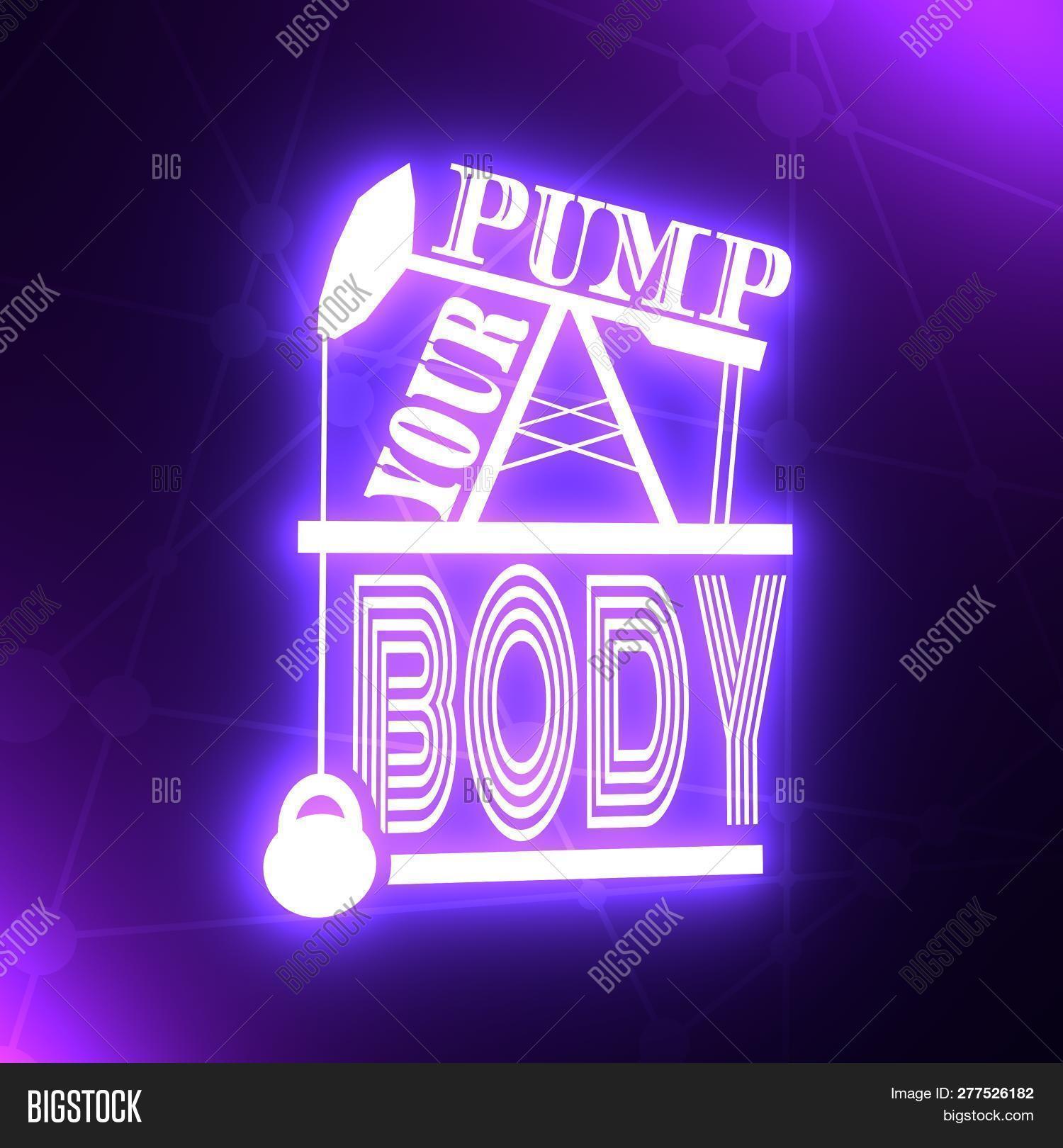 Pump Your Body Gym Image Photo Free Trial Bigstock