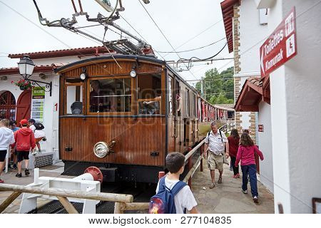Sare, France - June 21, 2018: The 